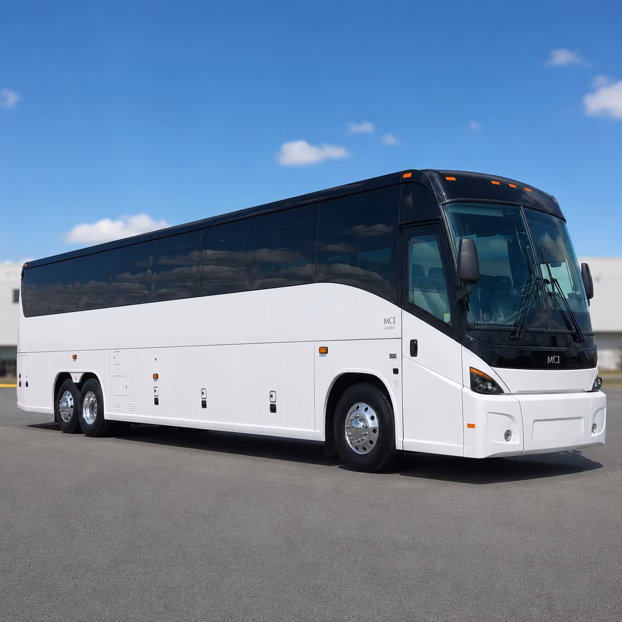 fairfield charter bus rental exterior